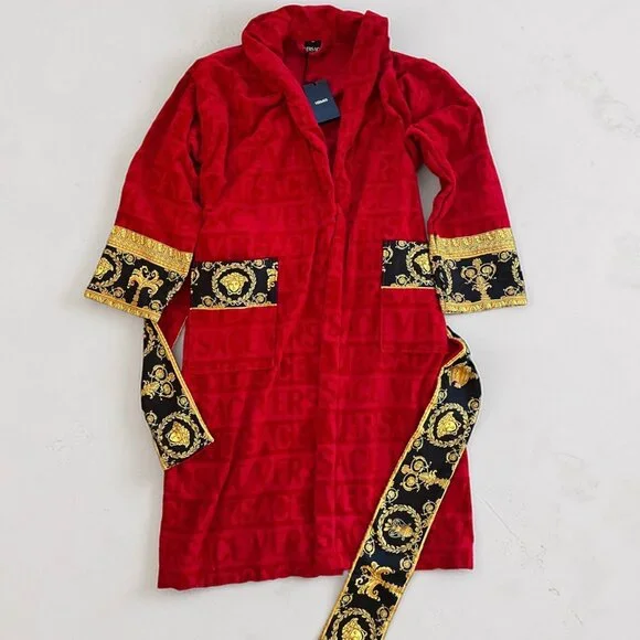 Versace Robe, Red - Picture 1 of 4